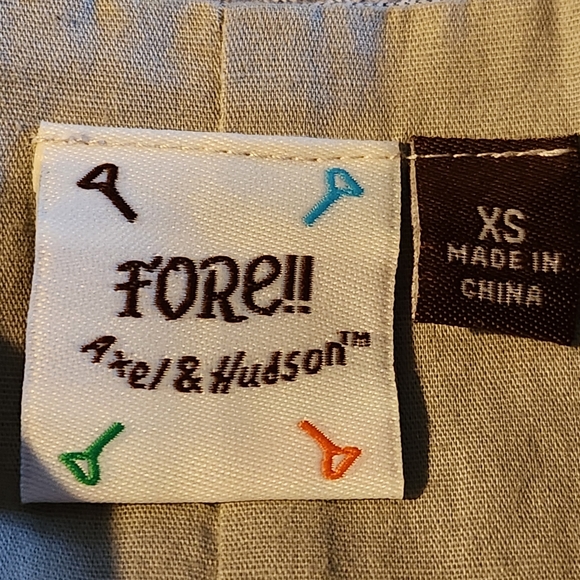 NWT Fore!! Axel & Hudson linen vest Size XS. Colors blue & light tan - Picture 6 of 10